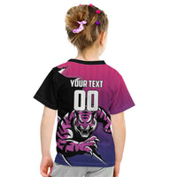 Custom Colombo Cricket Strikers Kid T Shirt Strike To Conquer - Wonder Print Shop