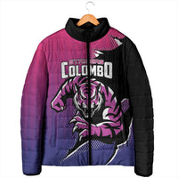 Custom Colombo Cricket Strikers Padded Jacket Strike To Conquer - Wonder Print Shop
