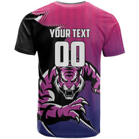 Custom Colombo Cricket Strikers T Shirt Strike To Conquer - Wonder Print Shop