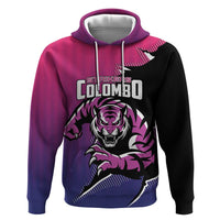 Custom Colombo Cricket Strikers Zip Hoodie Strike To Conquer - Wonder Print Shop