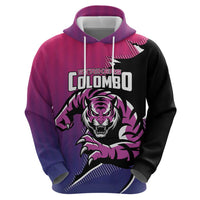 Custom Colombo Cricket Strikers Zip Hoodie Strike To Conquer - Wonder Print Shop