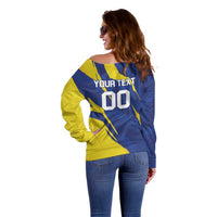Custom Dambulla Cricket Sixers Off Shoulder Sweater Ignite The Pride - Wonder Print Shop