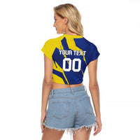 Custom Dambulla Cricket Sixers Raglan Cropped T Shirt Ignite The Pride - Wonder Print Shop