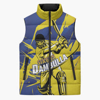 Custom Dambulla Cricket Sixers Sleeveless Puffer Jacket Ignite The Pride - Wonder Print Shop