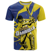 Custom Dambulla Cricket Sixers T Shirt Ignite The Pride - Wonder Print Shop