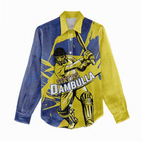 Custom Dambulla Cricket Sixers Women Casual Shirt Ignite The Pride - Wonder Print Shop
