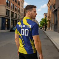 Custom Dambulla Cricket Sixers Zipper Polo Shirt Ignite The Pride - Wonder Print Shop