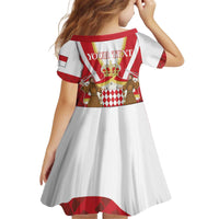 Personalized Monaco Kid Short Sleeve Dress Deo Juvante - Wonder Print Shop