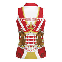 Personalized Monaco Women Sleeveless Polo Shirt Deo Juvante - Wonder Print Shop