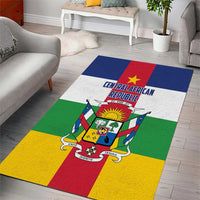 Central African Republic Area Rug Zo Kwe Zo Flag Style - Wonder Print Shop