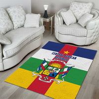 Central African Republic Area Rug Zo Kwe Zo Flag Style - Wonder Print Shop
