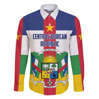 Personalized Central African Republic Family Matching Puletasi and Hawaiian Shirt Zo Kwe Zo Flag Style - Wonder Print Shop