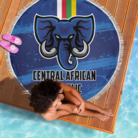 Central African Republic Football Beach Blanket Go Les Fauves - Wonder Print Shop