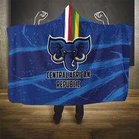 Central African Republic Football Hooded Blanket Go Les Fauves