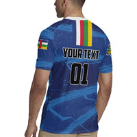 Custom Central African Republic Football Rugby Jersey Go Les Fauves - Wonder Print Shop