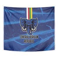Central African Republic Football Tapestry Go Les Fauves - Wonder Print Shop