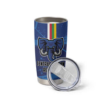 Custom Central African Republic Football Tumbler Cup Go Les Fauves - Wonder Print Shop