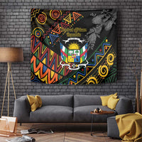 Central African Republic Tapestry Protea African Pattern - Wonder Print Shop