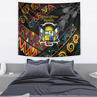 Central African Republic Tapestry Protea African Pattern - Wonder Print Shop