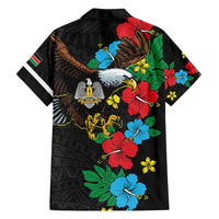 South Sudan Family Matching Off Shoulder Maxi Dress and Hawaiian Shirt Hibiscus Floral African Pattern - Wonder Print Shop