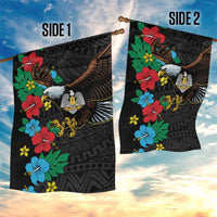 South Sudan Garden Flag Hibiscus Floral African Pattern - Wonder Print Shop