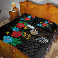 South Sudan Quilt Bed Set Hibiscus Floral African Pattern - Wonder Print Shop