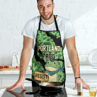 Portland Frog Resist Apron Frogs Against Fascism - Wonder Print Shop