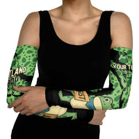 Personalized Portland Frog Resist Arm Sleeves Frogs Against Fascism - Wonder Print Shop