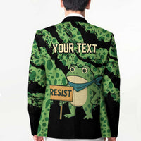 Personalized Portland Frog Resist Blazer Frogs Against Fascism - Wonder Print Shop
