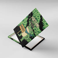 Portland Frog Resist Canvas Wall Art Frogs Against Fascism - Wonder Print Shop