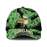 Portland Frog Resist Classic Cap Frogs Against Fascism - Wonder Print Shop