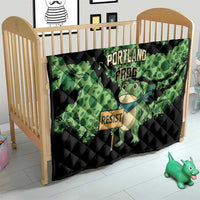 Portland Frog Resist Quilt Frogs Against Fascism - Wonder Print Shop