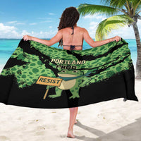 Portland Frog Resist Sarong Frogs Against Fascism - Wonder Print Shop
