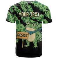 Personalized Portland Frog Resist T Shirt Frogs Against Fascism - Wonder Print Shop