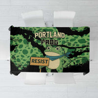 Portland Frog Resist Tablecloth Frogs Against Fascism - Wonder Print Shop