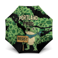 Portland Frog Resist Umbrella Frogs Against Fascism - Wonder Print Shop