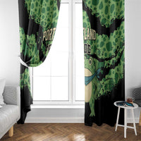 Portland Frog Resist Window Curtain Frogs Against Fascism - Wonder Print Shop
