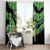 Portland Frog Resist Window Curtain Frogs Against Fascism - Wonder Print Shop