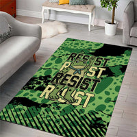 Portland Frog Protest Area Rug Only You Can Prevent Fascism - Wonder Print Shop