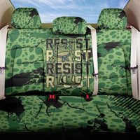 Portland Frog Protest Back Car Seat Cover Only You Can Prevent Fascism - Wonder Print Shop