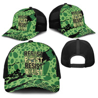 Portland Frog Protest Baseball Net Cap Only You Can Prevent Fascism - Wonder Print Shop