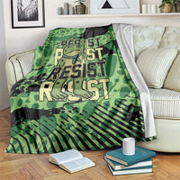 Portland Frog Protest Blanket Only You Can Prevent Fascism - Wonder Print Shop