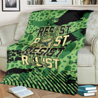 Portland Frog Protest Blanket Only You Can Prevent Fascism - Wonder Print Shop