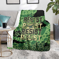 Portland Frog Protest Blanket Only You Can Prevent Fascism - Wonder Print Shop
