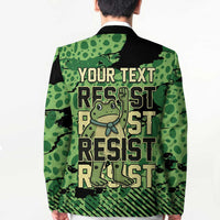 Personalized Portland Frog Protest Blazer Only You Can Prevent Fascism - Wonder Print Shop