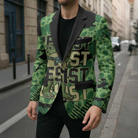 Personalized Portland Frog Protest Blazer Only You Can Prevent Fascism - Wonder Print Shop