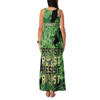 Personalized Portland Frog Protest Family Matching Tank Maxi Dress and Hawaiian Shirt Only You Can Prevent Fascism - Wonder Print Shop
