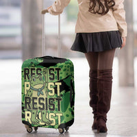Portland Frog Protest Luggage Cover Only You Can Prevent Fascism - Wonder Print Shop