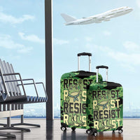 Portland Frog Protest Luggage Cover Only You Can Prevent Fascism - Wonder Print Shop