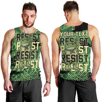 Personalized Portland Frog Protest Men Tank Top Only You Can Prevent Fascism - Wonder Print Shop